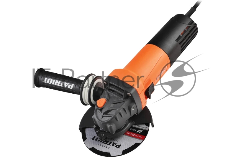 Машина углошлифовальная (УШМ) AG 126 пылезащищенная 1050Вт диск 125мм PATRIOT 110301126