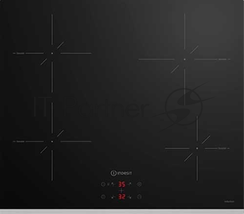Индукционная варочная поверхность Indesit IS 41Q60 FX черный/нержавеющая сталь