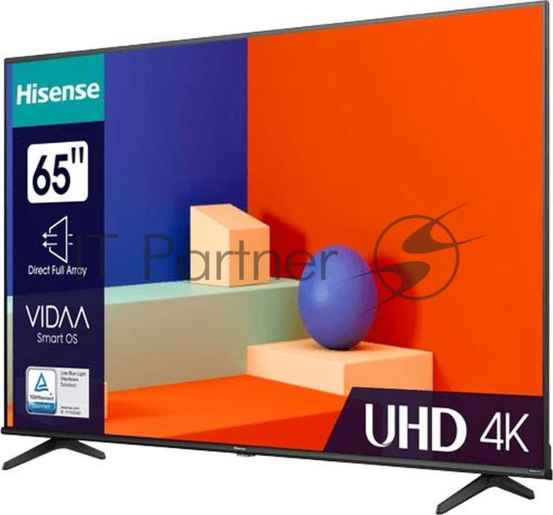 Телевизор LED Hisense 65 65A6K черный 4K Ultra HD 60Hz DVB-T DVB-T2 DVB-C DVB-S DVB-S2 USB WiFi Smart TV