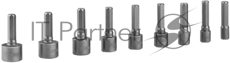 Набор головок Deko BS09 (065-0583) (9пред.) для шуруповертов