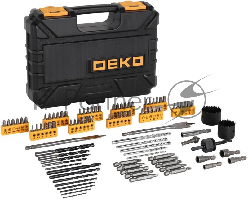 Набор оснастки для дрелей Deko DKMT99 (065-0226)