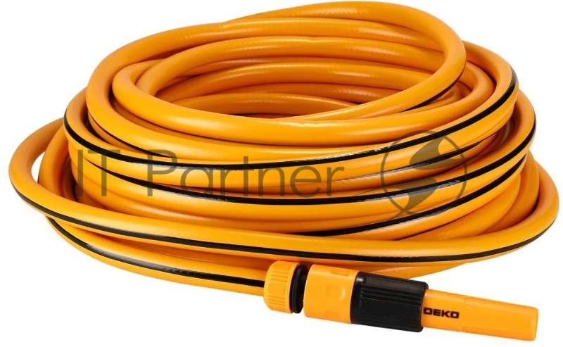 Шланг Deko DKI20 1/2 20м поливочный оранжевый/черный (065-0464)