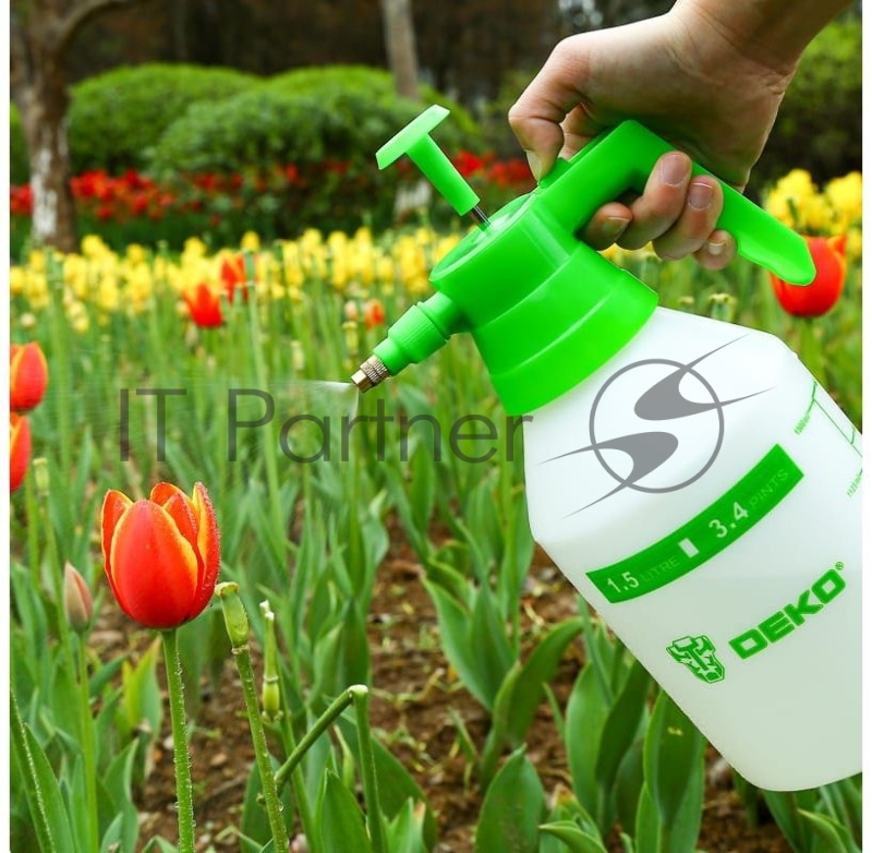 Опрыскиватель Deko DKSP03 1.5л белый/зеленый (065-0935)
