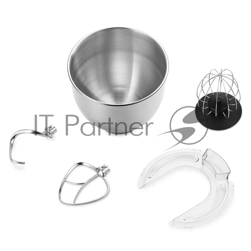 Миксер планетарный Kitfort КТ-3421 1400Вт черный/желтый