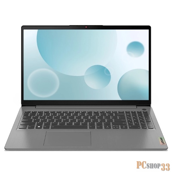 Ноутбук Lenovo IdeaPad 3 15IAU7 Core i5 1235U 8Gb SSD512Gb Intel Iris Xe graphics 15.6 IPS FHD (1920x1080) noOS grey WiFi BT Cam (82RK00MFRK)