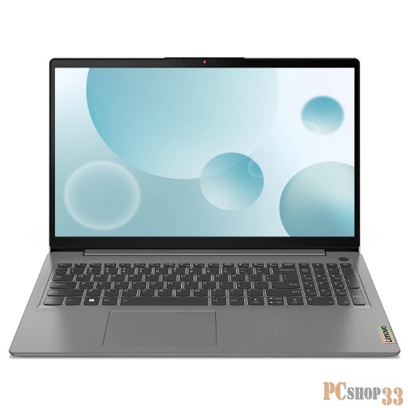 Ноутбук Lenovo IdeaPad 3 15IAU7 Core i7 1255U 16Gb SSD512Gb Intel Iris Xe graphics 15.6 IPS FHD (1920x1080) noOS grey WiFi BT Cam (82RK00L1RK)