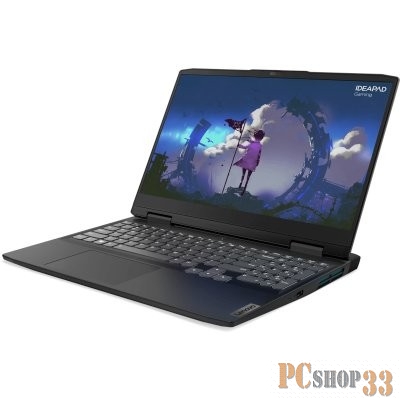 Ноутбук Lenovo IP Gaming 3 15IAH7 Core i5 12500H 8Gb SSD512Gb NVIDIA GeForce RTX 3050 4Gb 15.6 IPS FHD (1920x1080) noOS grey WiFi BT Cam (82S9005YRK)