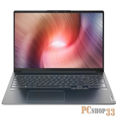 Ноутбук Lenovo IdeaPad 5 Pro 16ARH7 Ryzen 5 6600HS 16Gb SSD512Gb AMD Radeon 16 IPS 2.5K (2560x1600) Windows 11 Home Single Language grey WiFi BT Cam (82SN00B4RK)