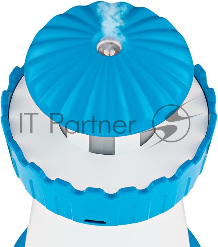 Увлажнитель воздуха Kitfort КТ-2864 2.5Вт (ультразвуковой) белый/голубой