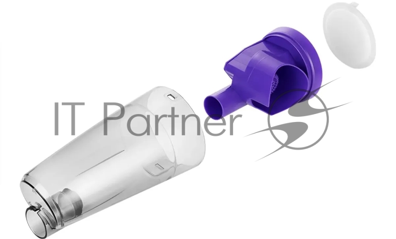 Пылесос ручной Kitfort КТ-5156 600Вт черный/фиолетовый