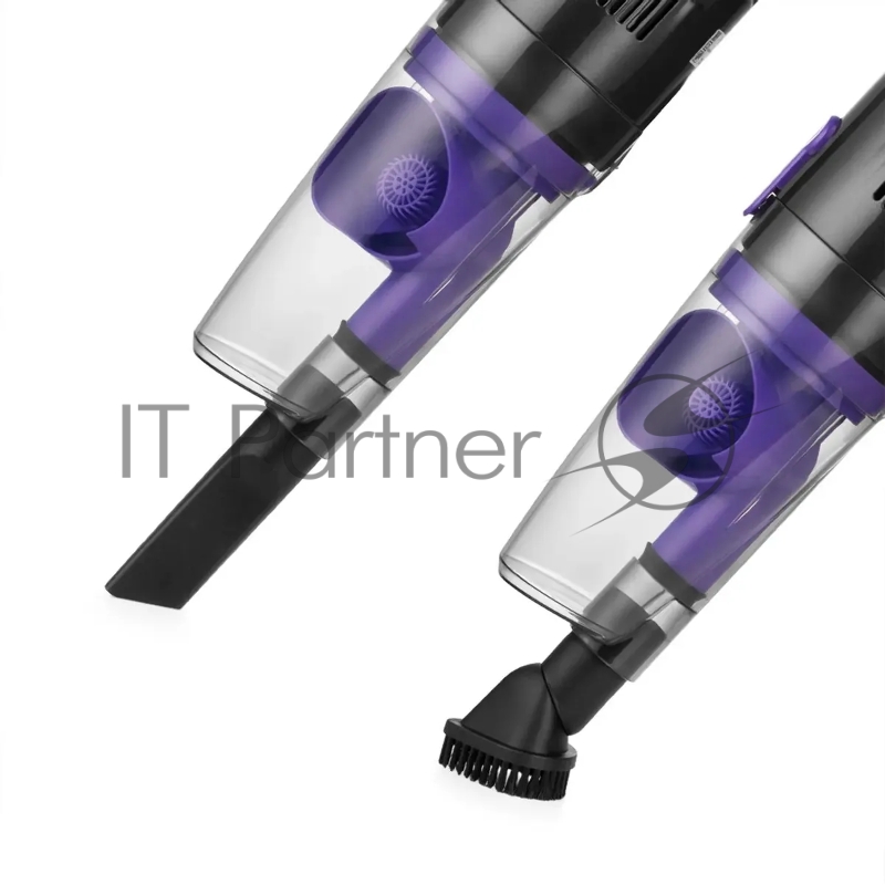 Пылесос ручной Kitfort КТ-5156 600Вт черный/фиолетовый