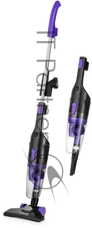 Пылесос ручной Kitfort КТ-5156 600Вт черный/фиолетовый