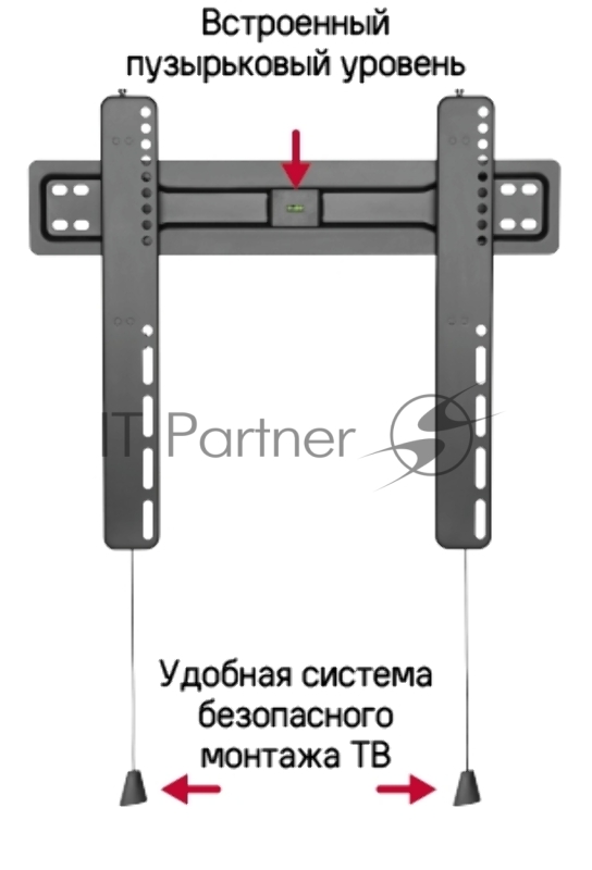Кронштейн для ТВ фиксированный MAUNFELD MTM-3255FS