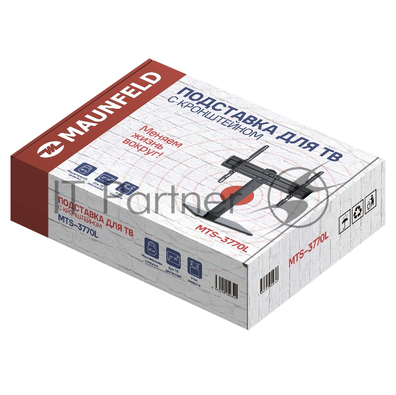 Настольная подставка для ТВ с кронштейном MAUNFELD MTS-3770L