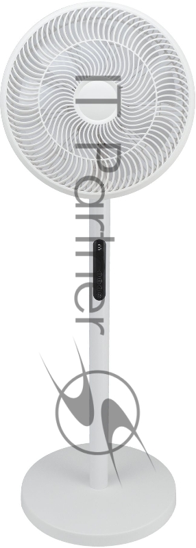 Вентилятор напольный Domfy DCW-F-40PE-1 40Вт скоростей:6 белый (упак.:1шт)