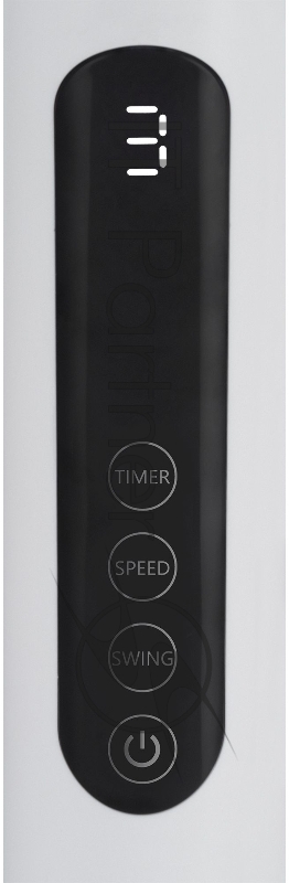 Вентилятор напольный Domfy DCW-F-40PE-1 40Вт скоростей:6 белый (упак.:1шт)