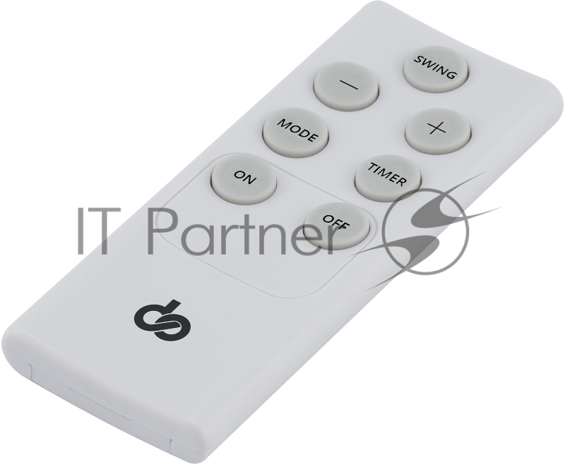 Вентилятор напольный Domfy DCW-F-40PE-1 40Вт скоростей:6 белый (упак.:1шт)