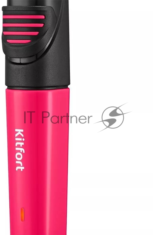 Триммер Kitfort КТ-3139-1 черный/розовый 5Вт (насадок в компл:4шт)