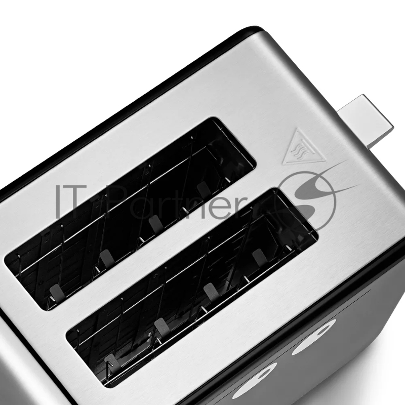 Тостер Kitfort КТ-2058 870Вт черный/стальной