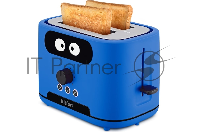 Тостер Kitfort КТ-4093-3 870Вт синий