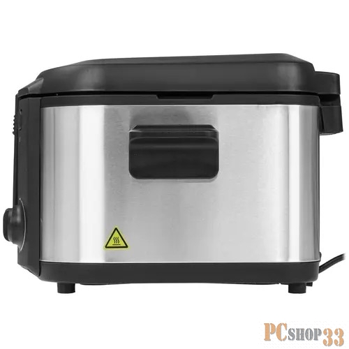 Фритюрница Kitfort КТ-4076 1650Вт серебристый/черный