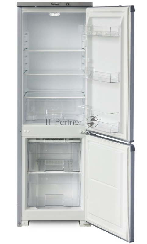 Холодильник Бирюса C118 серый металлопласт