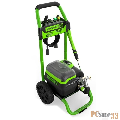 Мойка высокого давления электрическая GreenWorks GDPW60DP 250 bar (5106207)