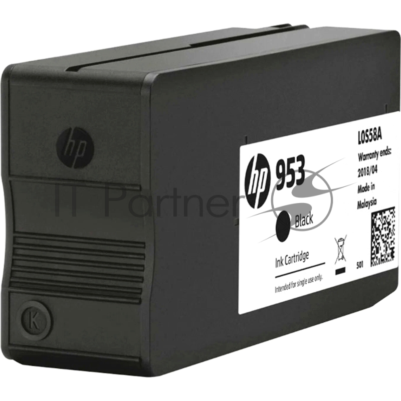 Картридж струйный HP 953 L0S58AE черный для HP OJP 8710/8715/8720/8730/8210/8725 (1000стр.)