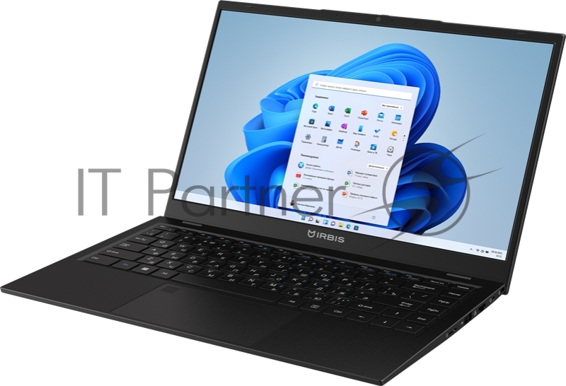 Ноутбук IRBIS 14NBP3002 14inch FHD IPS,Core i5-1235U, 14LCD 1920*1080 IPS, 16GB sodimm PCDDR4 3200mhz+256GB NVEM SSD, AX wifi6, Front camera: 2MP with cover, 5000mha battery, metal case, type-c charger, W11
