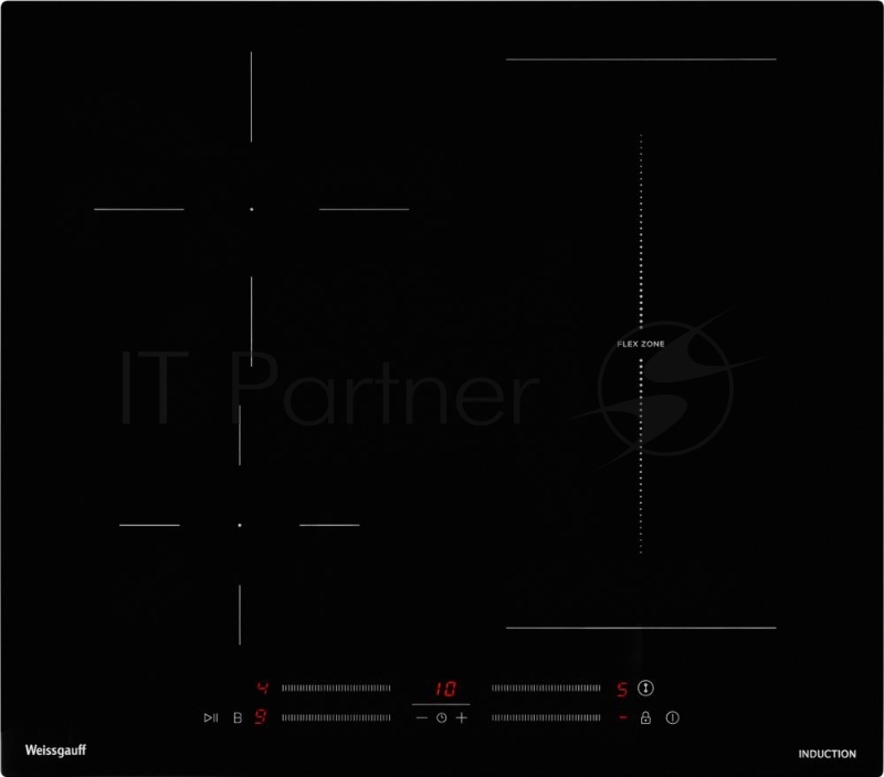 Стеклокерамическая панель Weissgauff HI 643 BSCM Flex