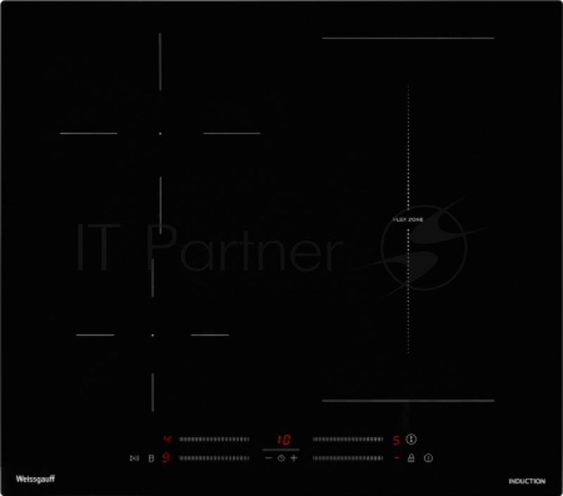 Стеклокерамическая панель Weissgauff HI 643 BSCM Flex
