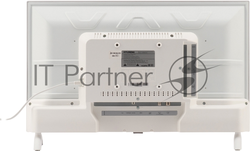Телевизор LED Hyundai 24 H-LED24GS5101 Салют ТВ белый HD 60Hz DVB-T DVB-T2 DVB-C DVB-S DVB-S2 USB WiFi Smart TV (RUS)