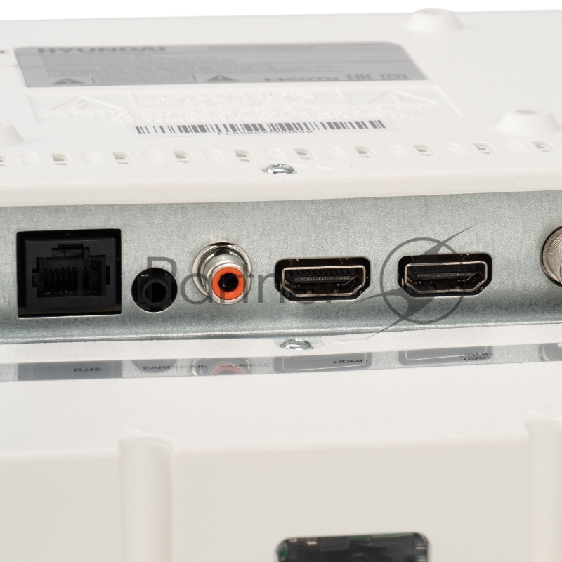 Телевизор LED Hyundai 24 H-LED24GS5101 Салют ТВ белый HD 60Hz DVB-T DVB-T2 DVB-C DVB-S DVB-S2 USB WiFi Smart TV (RUS)