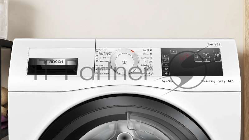 Стиральная машина Bosch WDU8H543EU пан.англ. класс: A загр.фронтальная макс.:10кг белый