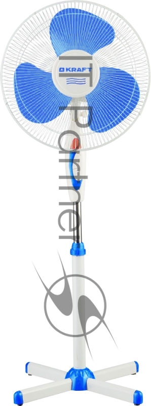 Вентилятор напольный KRAFT KF-FS40-1622B 2 шт/уп