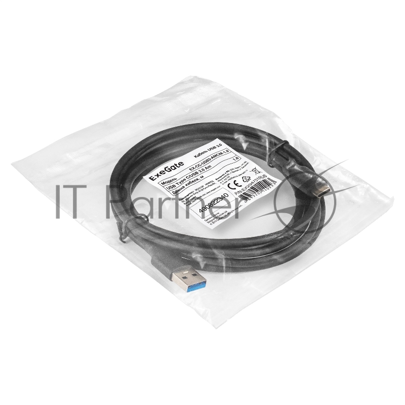Кабель USB 3.0 ExeGate EX-CC-USB3-AMCM-1.8 (USB Type C/USB 3.0 Am, 1,8м)
