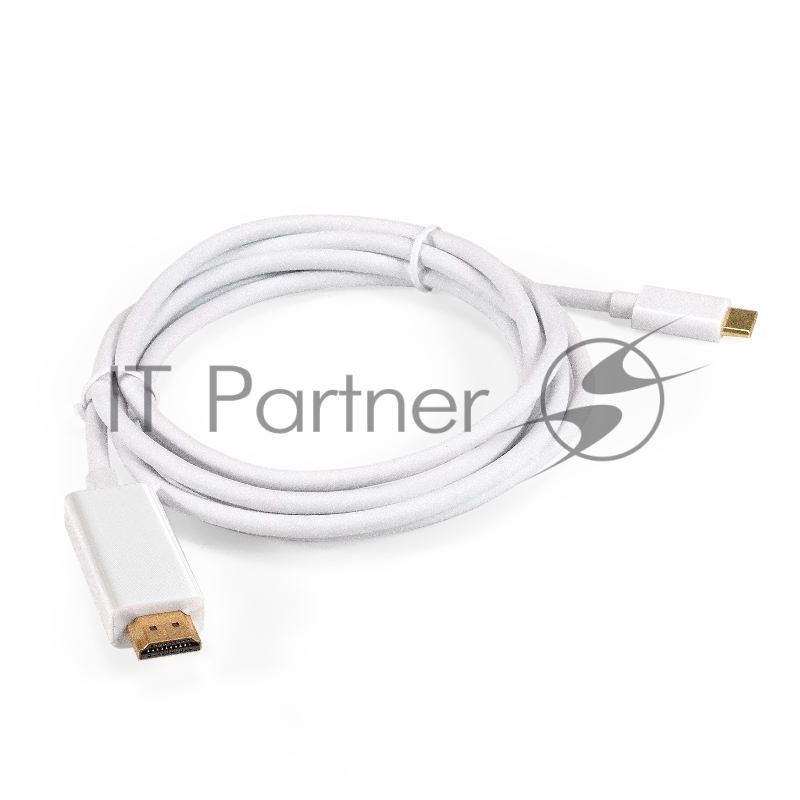 Кабель-адаптер Type C-HDMI ExeGate EX-CM-HDMI2M-0.1 (USB Type C/19M, 4K@120HZ 8K@ 30Hz, 1,8м)