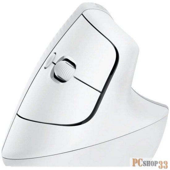 Мышь Logitech Lift белый/серый оптическая (4000dpi) беспроводная USB (5but)
