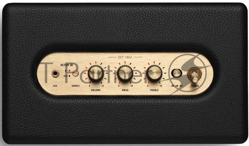 Колонка порт. Marshall Acton III черный/золотистый 60W 2.1 BT/3.5Jack 10м