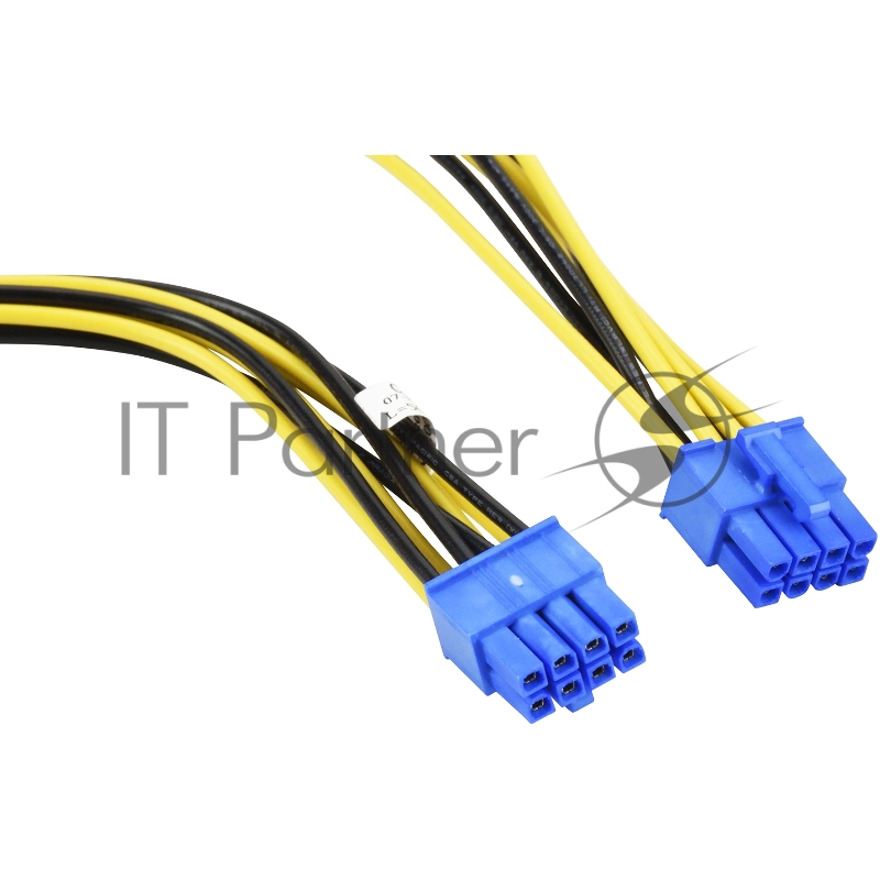 Кабель GPU,2x4F/CPU to 2x4F/CPU,P4.2, 50CM,16AWG,10A/pin, -40~105C