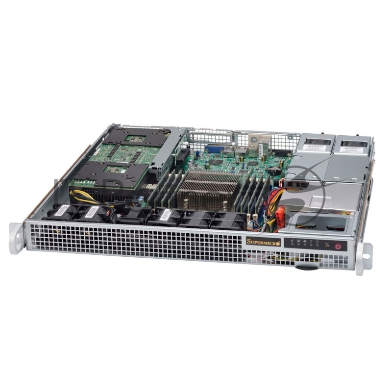 Корпус/ 1U, Support WIO MB, max MB size 12.3 x 13 and Proprietary MB 8 x 13, Up to 2 x 2.5 fixed with bracket, 400W Redundant, 2 full height expansion slot(s) , 1 low-profile expansion slot(s), 4 x 40x56mm PWM fan(s)