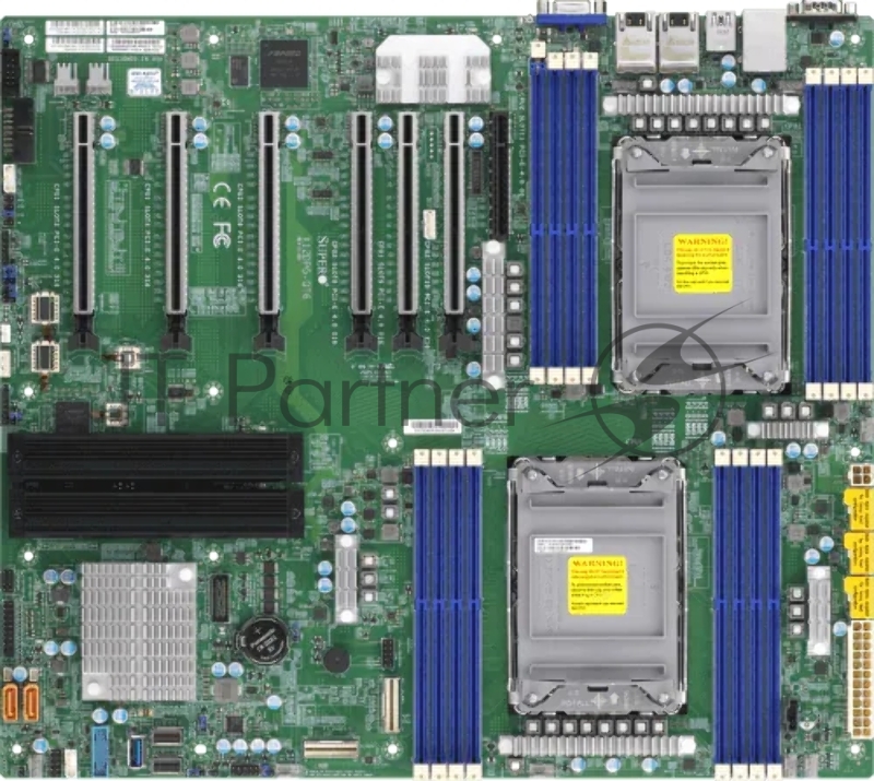 Материнская плата/ MB Supermicro X12DPG-QT6 GPU (Proprietary, Dual LGA-4189, C621A, 16 DIMM DDR4,6 PCIe 4.0 x16,1 PCIe 4.0 x8, M.2 2PCIE 4.0x4 RAID 0,1 2242/2260/2280/22110, DUAL x550 10G, workstation with BMC AST2600)