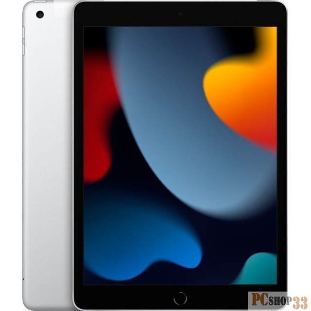 Планшет 10.2 Apple iPad 2021 WiFi + Cellular 256Gb Silver (MK6A3LL/A)