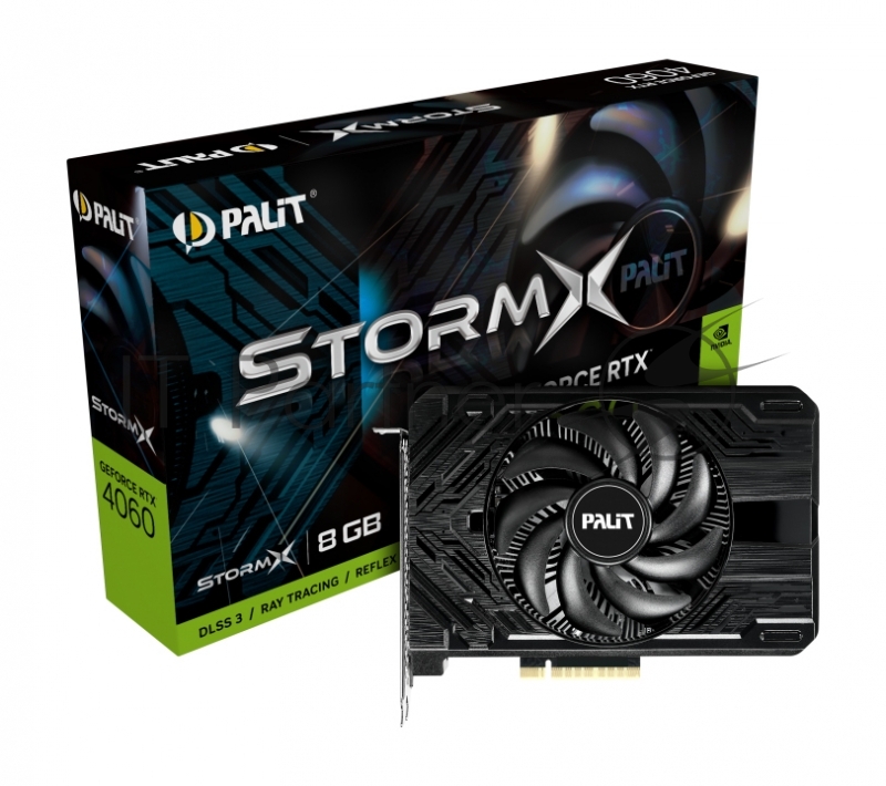 Видеокарта Palit PA-RTX4060 STORMX 8GB