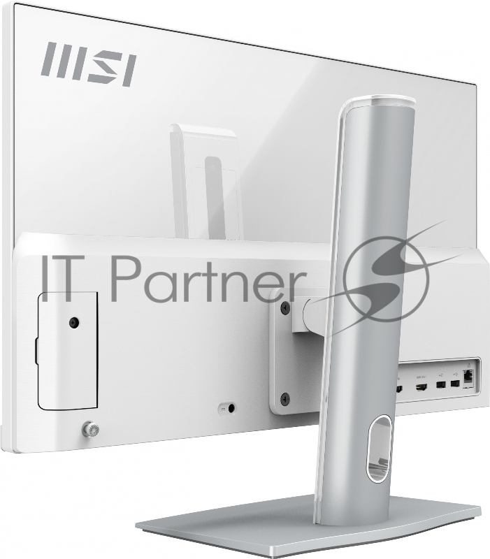 Моноблок MSI Modern AM242P 12M-619XRU 23.8 Full HD i5 1240P (1.7) 16Gb SSD256Gb Iris Xe noOS GbitEth WiFi BT 120W клавиатура мышь Cam белый 1920x1080