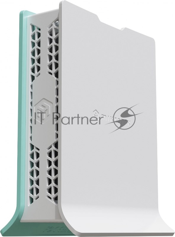 Роутер беспроводной MikroTik hAP ax lite (L41G-2AXD) AX600 10/100/1000BASE-TX голубой
