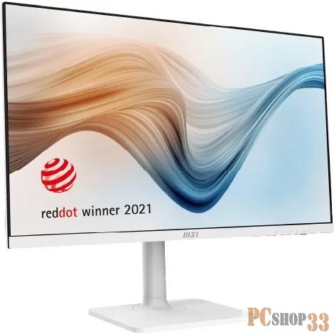 Монитор MSI 27 Modern MD271PW белый IPS LED 16:9 HDMI M/M матовая HAS Piv 250cd 178гр/178гр 1920x1080 75Hz FHD USB 5.6кг