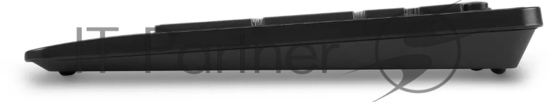 Клавиатура Оклик 865S черный USB беспроводная BT/Radio slim Multimedia (подставка для запястий) (1809339)