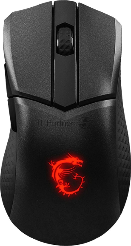 Мышь MSI Clutch GM31 Lightweight черный оптическая (12000dpi) беспроводная USB2.0 (6but)