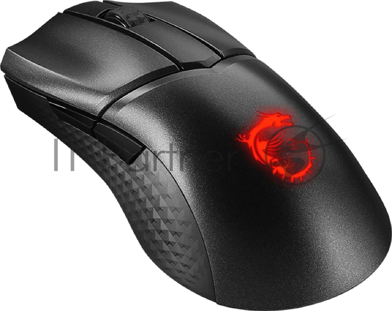 Мышь MSI Clutch GM31 Lightweight черный оптическая (12000dpi) беспроводная USB2.0 (6but)